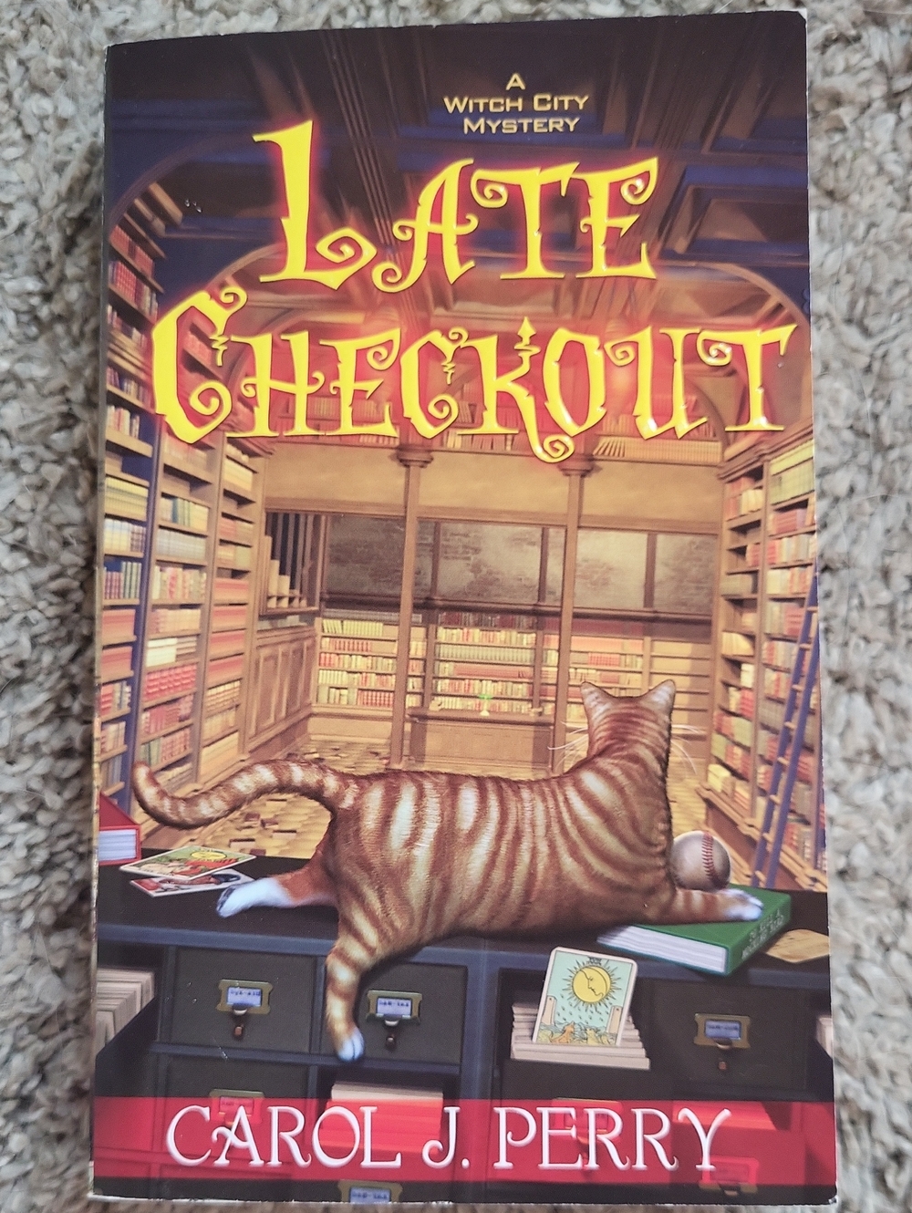 Late Checkout by Carol J. Perry - A Witch City Mystery Paperback